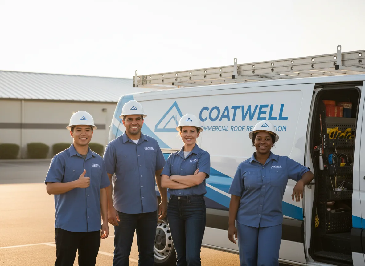 Commercial roof coating company in Rocky Top, TN
